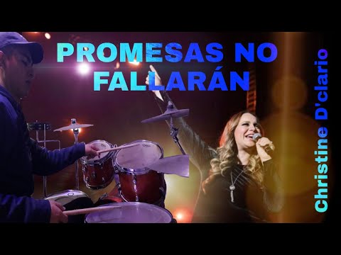 Promesas no Fallarán-Christhine D'Clario_Cover Batería-Axel Diaz_Usar 🎧