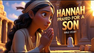 Video: Hannah, wife of Elkanah, a woman of faith prayed for a Son, Samuel was born | Kingdom Bible Animations 