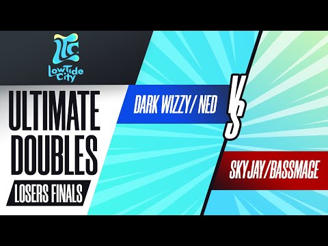 Dark Wizzy/Ned vs. Skyjay/Bassmage - Ultimate Doubles Losers Finals- Low Tide City 2022