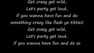 LMFAO -  Get Crazy(Lyrics)