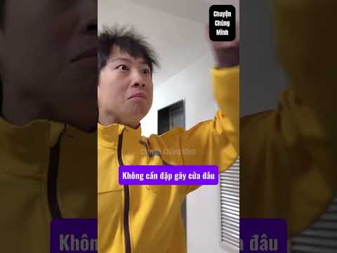 Đừng hòng ai cạy được cửa nhà tôi !