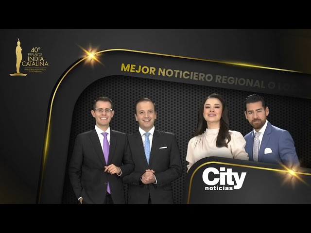 CityNoticias ganador del Premio India Catalina a mejor noticiero Regional o Loca