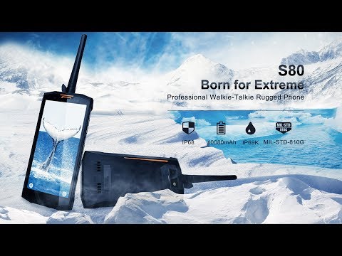 DOOGEE S80 Digital Intercom Rugged Phone, Born for Extreme