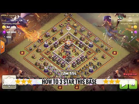 Clash of clan how to 3 star this base