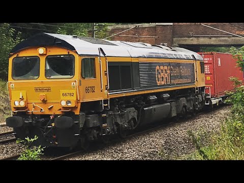 GBRF 66782 Passing Croft | 4D08 Tees Dock to Doncaster Iport | 03/09/21