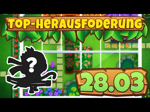 Top-Herausforderung 28.03.2023 - Überdachter Garten [#BloonsTD6]