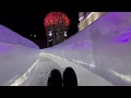 Great Ice Slide At Harbin Ice Festival Park Gopro Hero 5