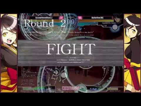 CEOTAKU 2016 MBAACC Grand Finals Part 1 - ScrawtVermillion vs Butterfree