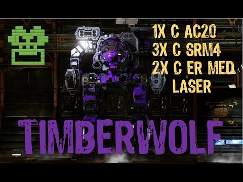 Mechwarrior Online - Timberwolf TBR-PRIME - Brawler Spec