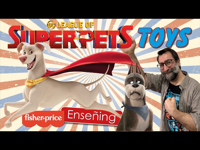 Vídeo relacionado con Fisher-Price DC Comics DC Liga de Super Mascotas Ace Héroe y Mascota Figuras de Juguete (Mattel HGL03)