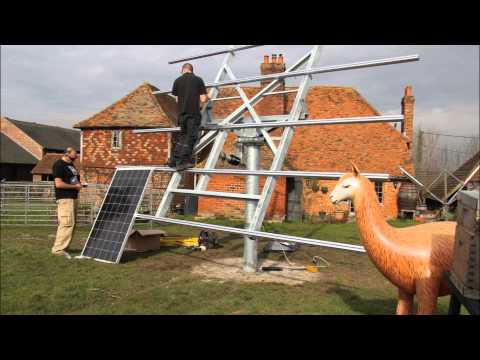 4kW Tracking Array installation in Canterbury