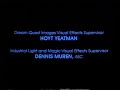 The Abyss Original Short Credits With Tiny Print 4 3 VHS