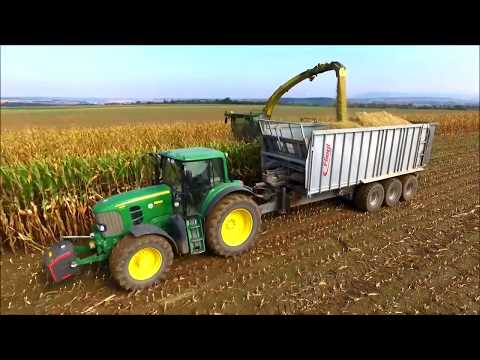 2018 John Deere 8800i Häcksler / JD 7400 / Mais häckseln / corn shredder / NEU/NEW / tractor [HD]