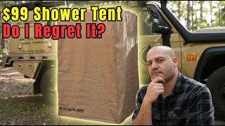 Kickass $99 Shower Awning Tent - Is It Worth It