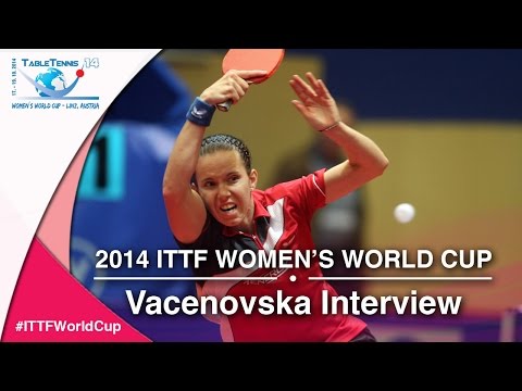 2014 ITTF Women's World Cup - Interview with Iveta Vacenovska
