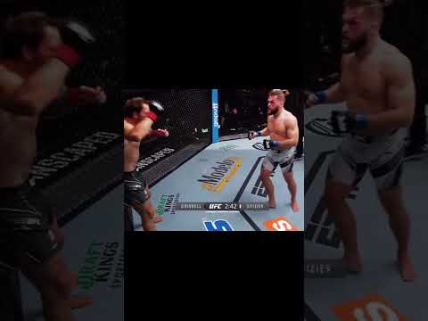 Rafael Fiziev spinning headkick KO #mma #ufc #highlights