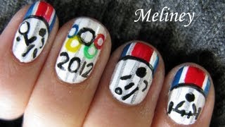 Olympic Nails 2012 Opening Ceremony London Olympic Games Nail Art Design (Giveaway Closed)