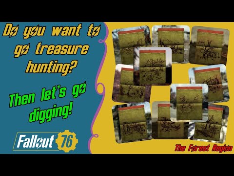 Fallout 76 Treasure Map Dig Sites | The Forest Region