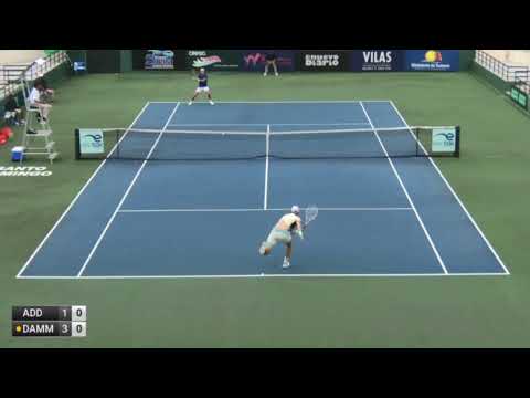 Dan Added v Martin Damm - M25 SANTO DOMINGO (match incomplete)