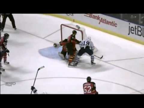 Leafs @ Panthers - Dion Phaneuf Goal