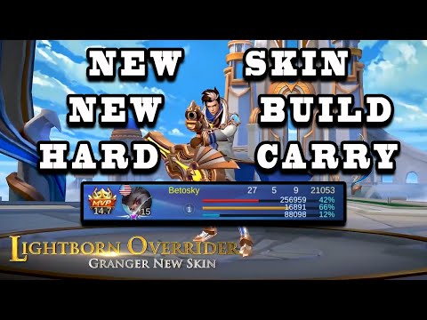 27 KILLS WITH THE NEW GRANGER SKIN | Mobile Legends