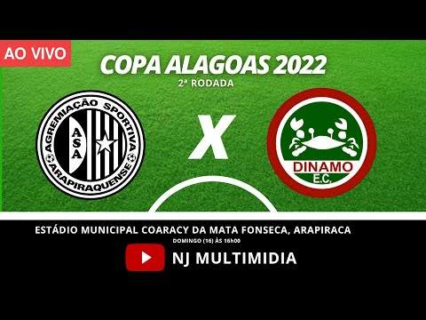 ASA x Dínamo  - Copa Alagoas 2022 #copaalagoas #asa #dínamo 2ª rodada