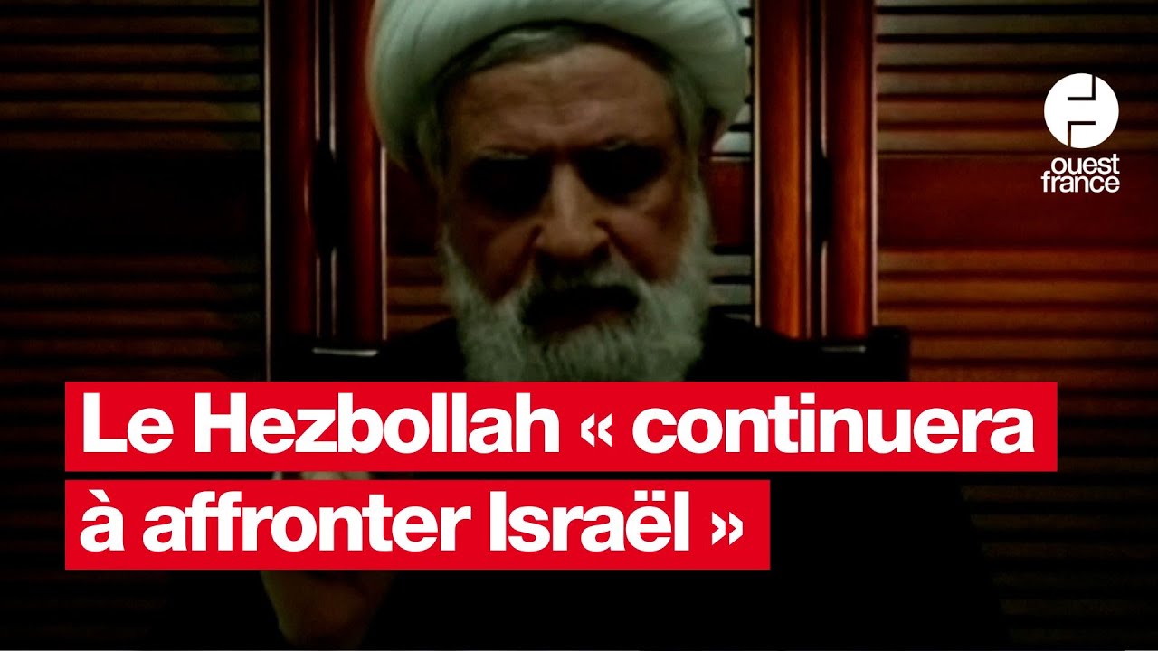 Le n°2 du Hezbollah Naïm Qessam s'exprime après la mort de son chef