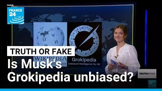 Can Musk's AI-generated 'Grokipedia' be trusted? • FRANCE 24 English