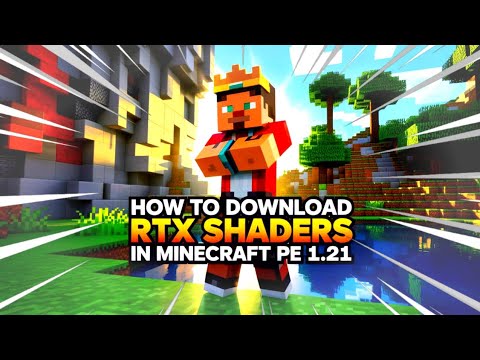 'Finally RTX Shaders in Minecraft PE 1.21+ 😱 | Ultra Realistic Shaders!'