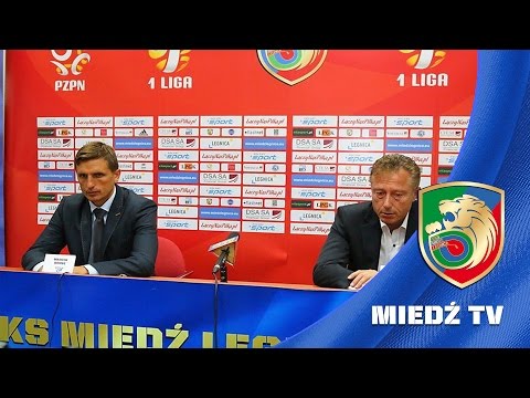 Miedź TV Trenerzy o meczu Miedź   Górnik
