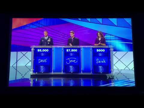 Double Jeopardy, Dave Belote Day 6 - TRUE (2nd) Daily Double (12/9/09)