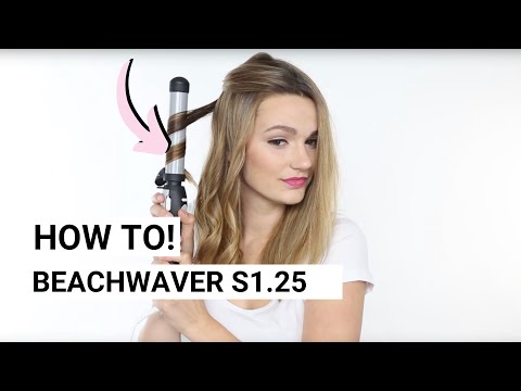 How To: Textured Beachy Waves | #Beachwaver S1.25!