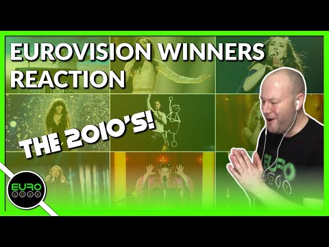 EUROVISION WINNERS REACTION: THE 2010's! | ANDY REACTS!
