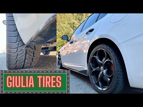 Alfa Romeo Giulia Tires - Tire Sizes and options