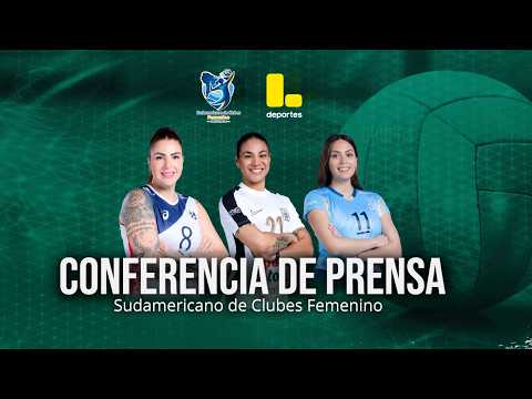 SUDAMERICANO DE CLUBES DE VÓLEY 2026: CONFERENCIA DE PRENSA