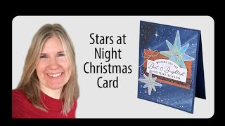 Stars at Night Christmas Card