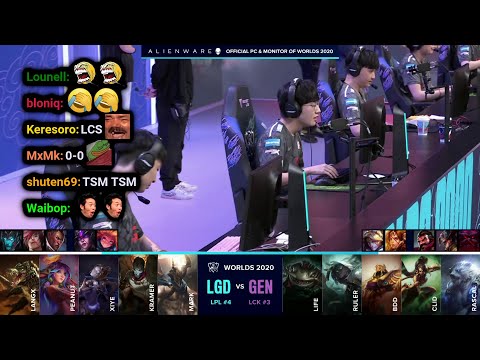 LGD vs GENG | 2020 Worlds Groups Day 7 | Twitch VOD with Chat