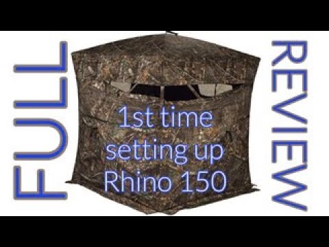 Rhino 150 Ground Blind for Three People (Complete Review)