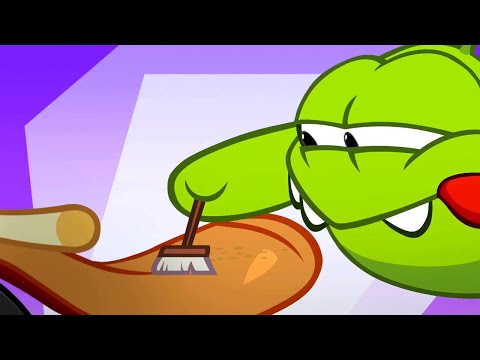 Om Nom Geschichten 💚 Aufräumen 💚  Super Toons TV - Cartoons auf Deutsch