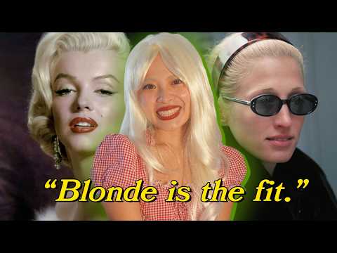 Why do we want to be blonde?
