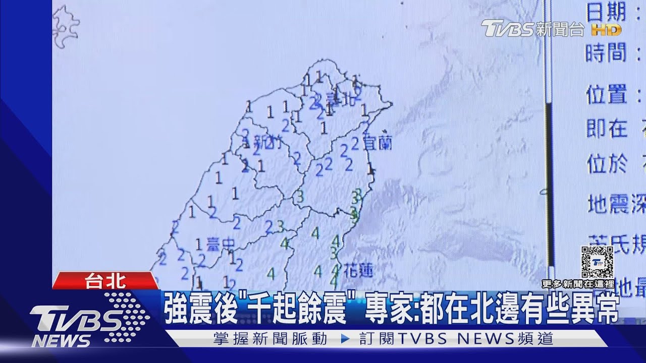 95%已釋放完! 主震+餘震能量約「42顆原子彈」