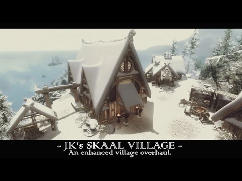 Skyrim mod spotlight 2016 - JKs Skaal village