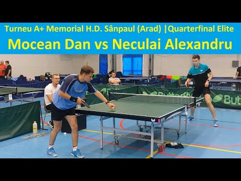 Mocean Dan vs Neculai Alexandru |QF Elite |A+ Sânpaul (Arad) 12.08.2023