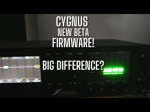 AXE FX Cygnus Firmware Update || How different are the tones?
