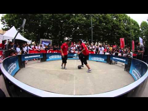 European Street Cup 2014: Ilyas Touba vs Léamssi (with panna !!)