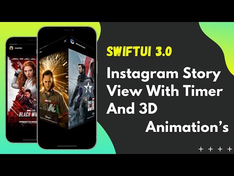 SwiftUI 3.0 - Instagram Story View With Timer And 3D Animation's - Xcode 13 - WWDC 2021