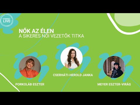 Nők az élen - a sikeres női vezetők titka