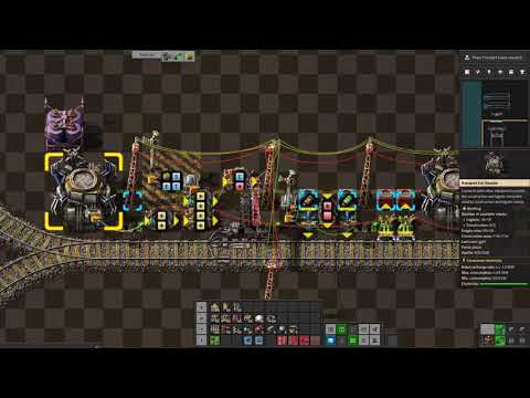4 - Factorio, Solids Unloading Station for Mall and Builder Trains