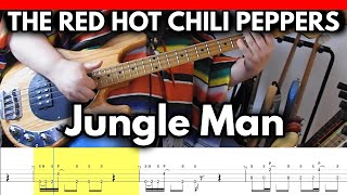 The Red Hot Chili Peppers - Jungle Man [1985] | BASS Cover | TABS