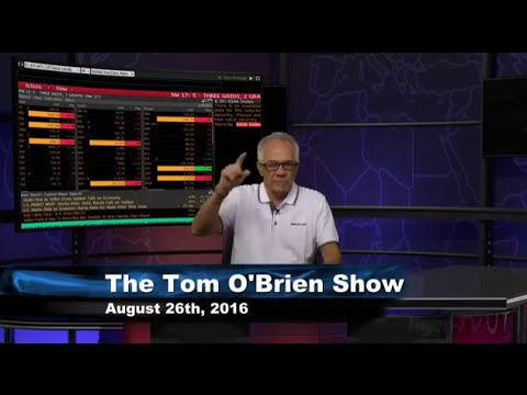 August 26th Daily Stock Market Recap by Tom O'Brien